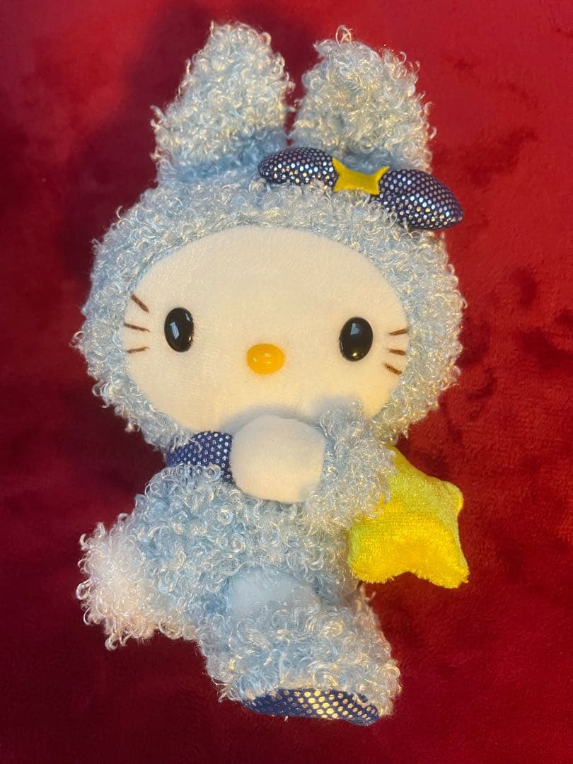 ハローキティ ウサギ いちご ドレス ぬいぐるみ 2体セット