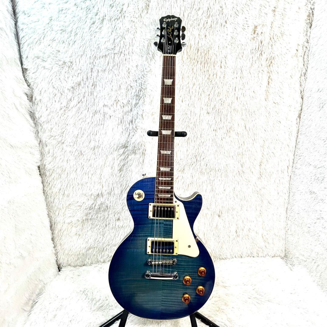 【レアカラー】 Epiphone Les Paul Standard ブルー