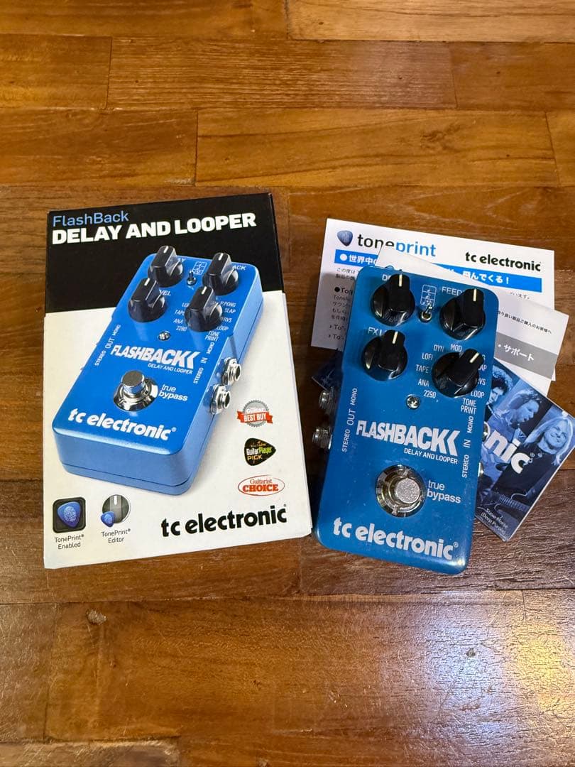 ギター Tc Electronic FLASHBACK DELAY & LOOPER