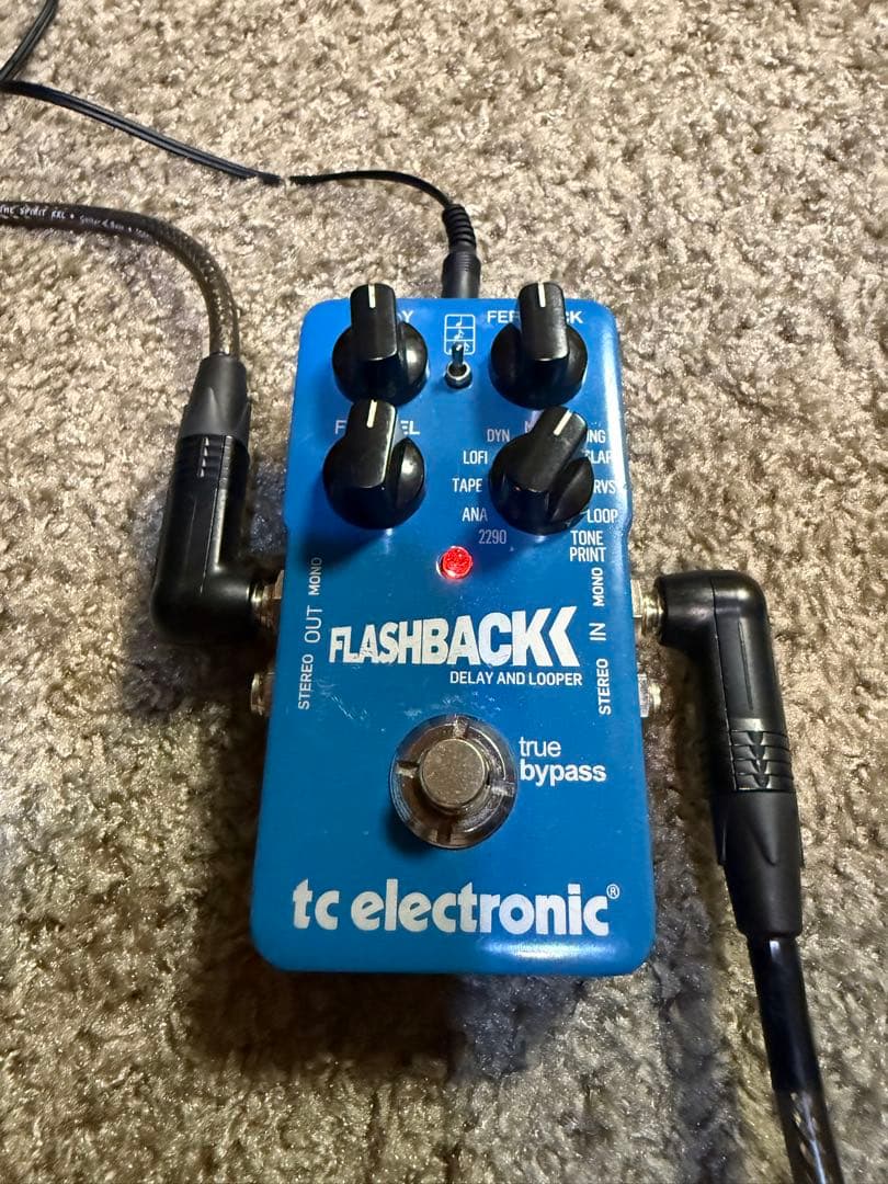 ギター Tc Electronic FLASHBACK DELAY & LOOPER