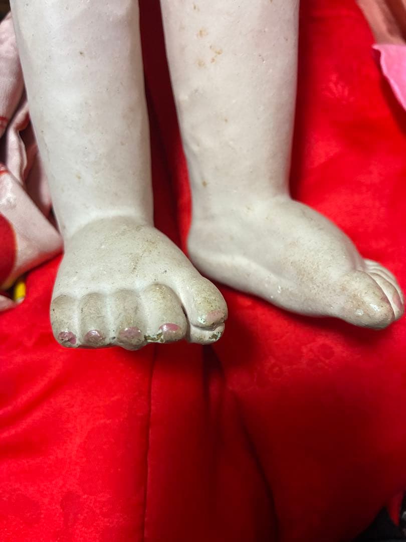 市松人形　銘なし