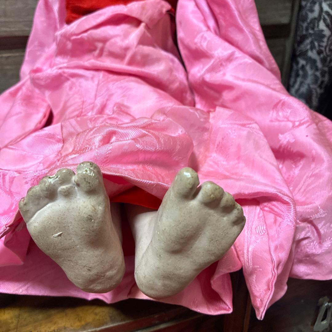 市松人形　銘なし