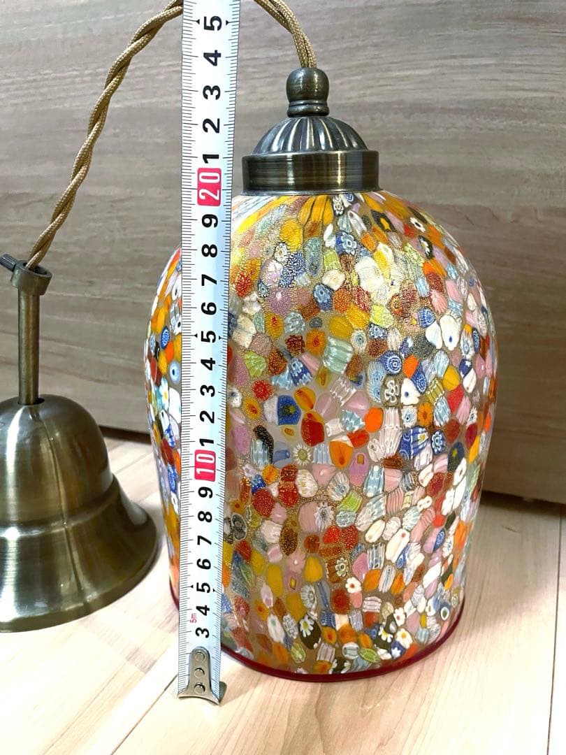 ベネチアングラス　ペンダントライト