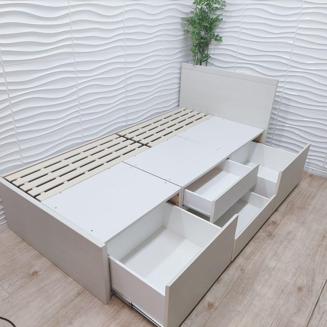 ◇ベッドフレーム◇引き出し付き収納付き◇シングル◇大阪兵庫京都奈良滋賀和歌山◇