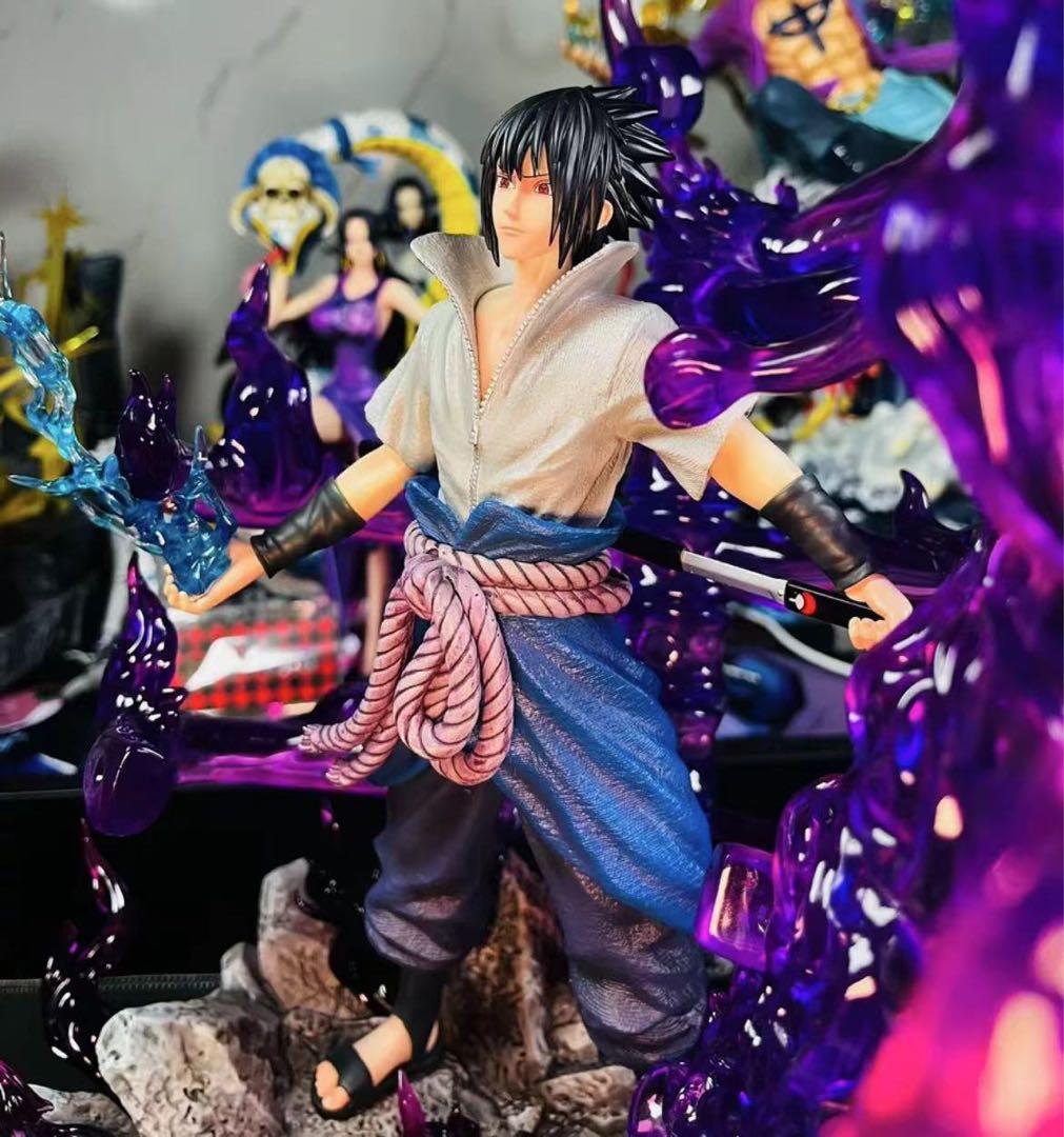 ナルト うちはサスケ ガレージキット ガレキ スタチュー②⑧