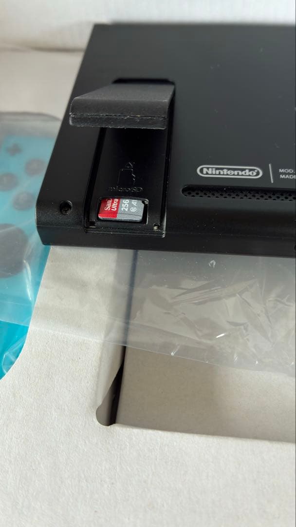 Nintendo Switch 本体 MicroSD256GB、ケース、箱付き