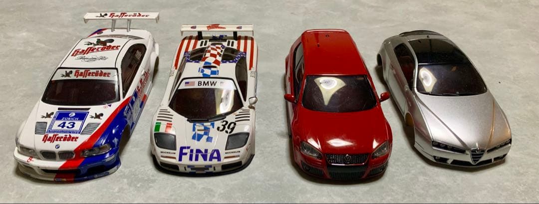 京商　ミニッツ ボディ4セット　BMW アルファロメオ ワーゲン　SUV