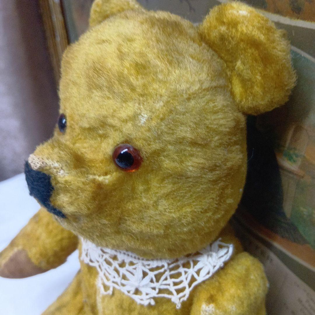 ♥フランスからやって来た素直そうな　アンティーク　テディベア♥