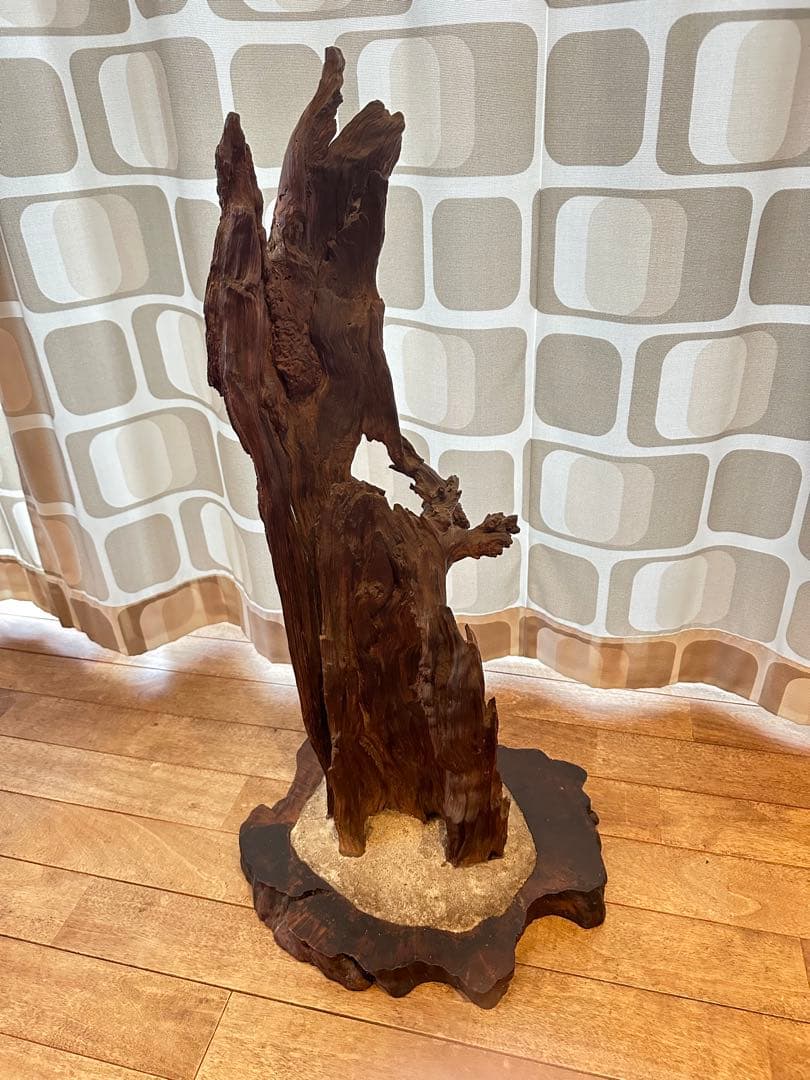 アジアンスタイル 木製装飾品 オーナメント オブジェ ひょうたん レトロ 骨董