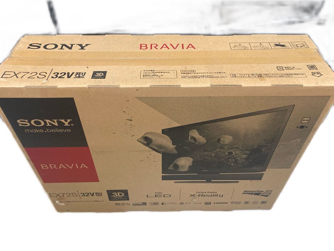 【開封済み未使用品】ソニー ブラビア 32V型液晶テレビ KDL-32EX72S