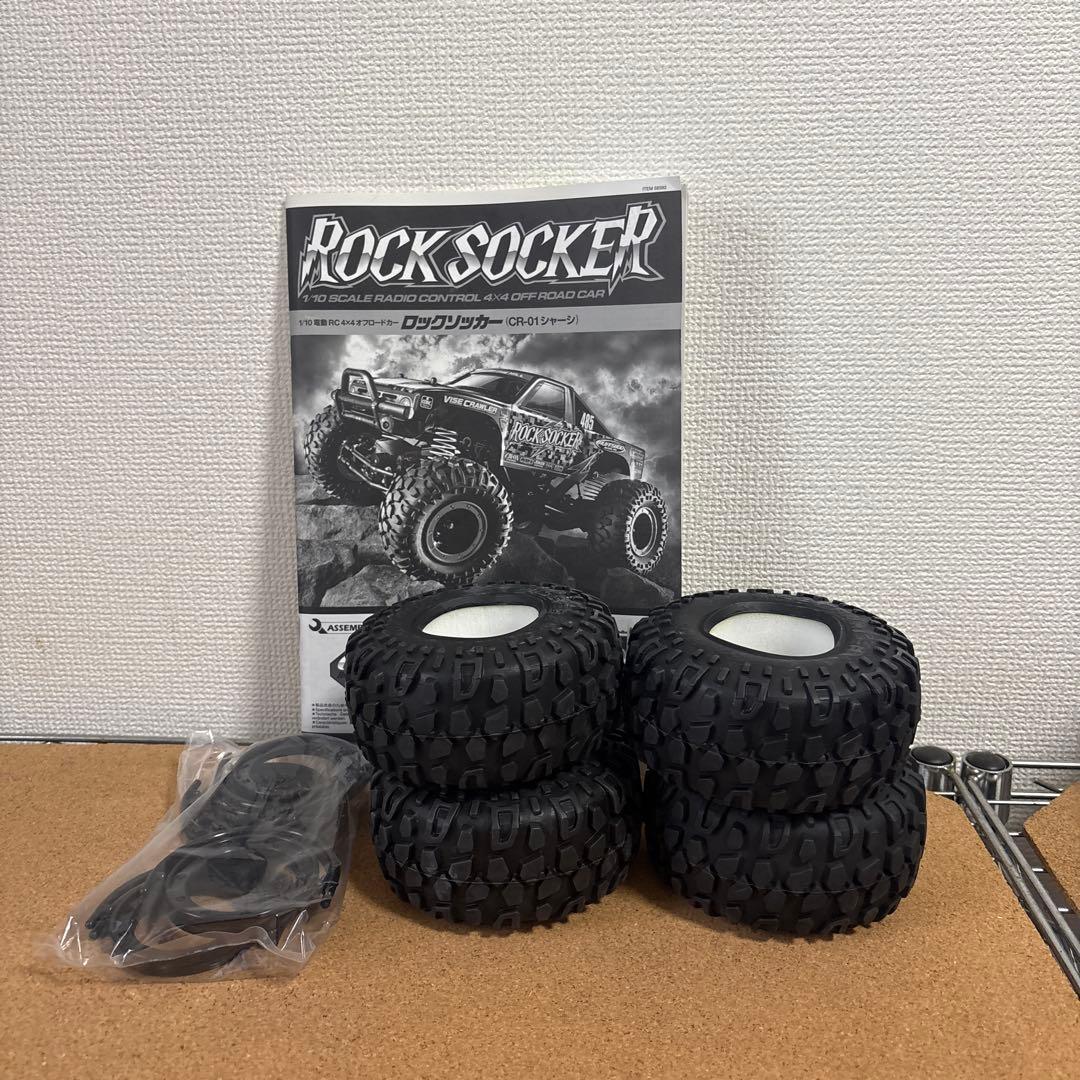 タミヤ CR-01 ロックソッカー フルベアリング サーボ付き