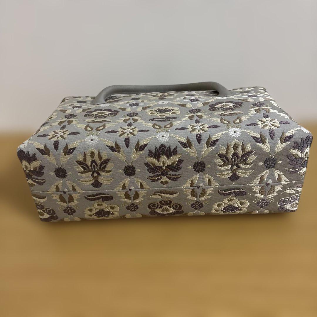 和装　利休バッグ　未使用　グレー伊と忠　茶席用バッグ　着物バッグ