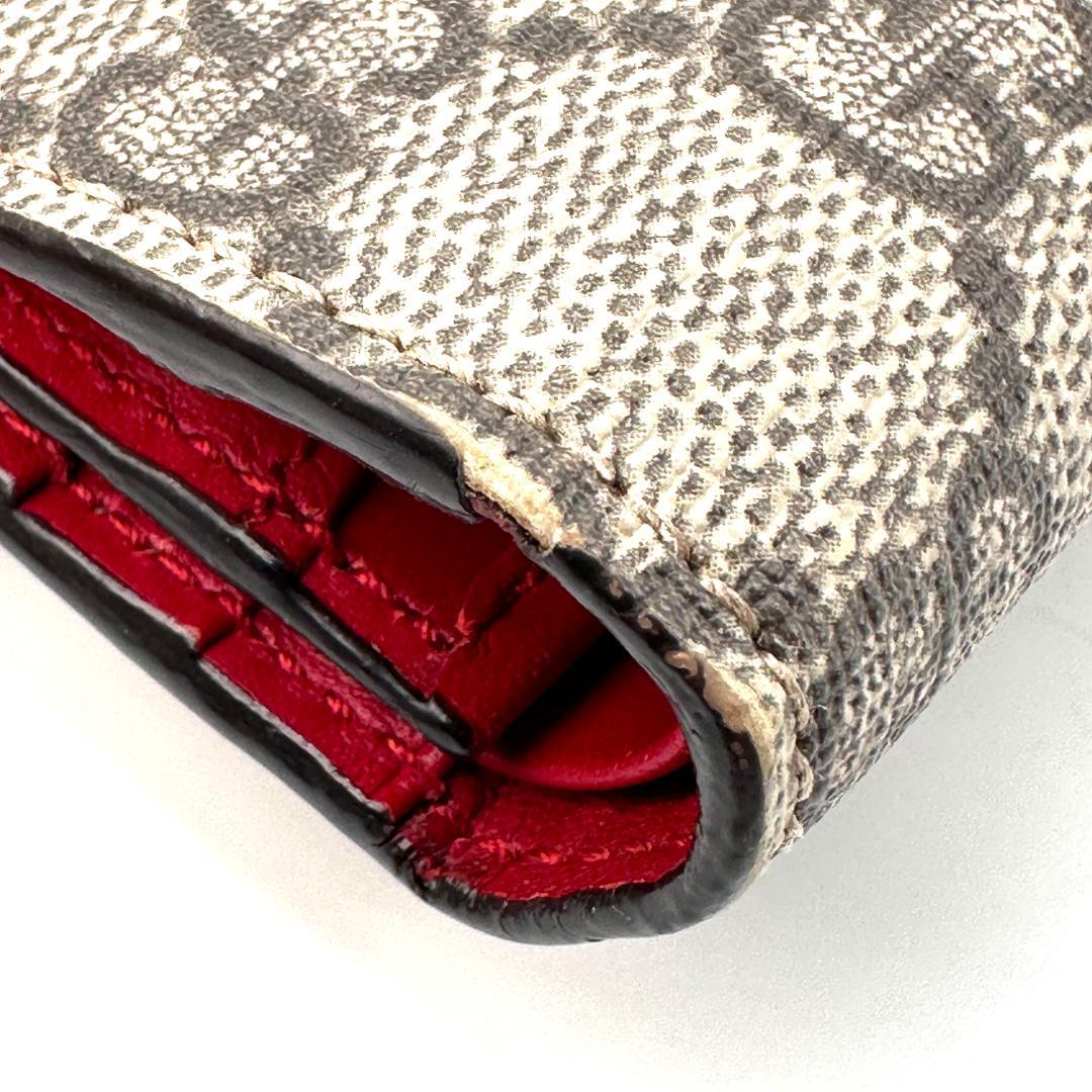 GUCCI グッチ チェリー 折り財布GGスプリーム/チェリーウォレット