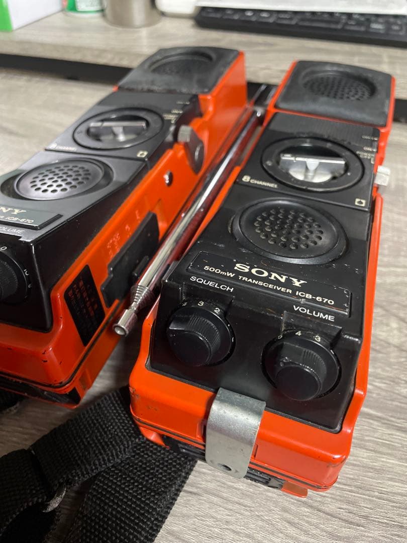 【正常起動‼️】SONY トランシーバー ICB-670／ 2機