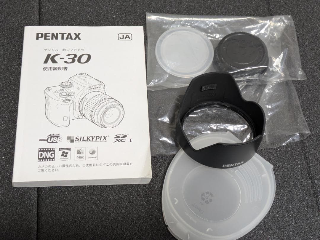 【ジャンク】PENTAX K-30 望遠レンズキット（動作確認済み・黒死病）