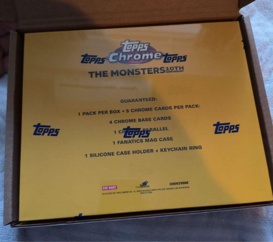 Topps Chrome 10周年記念ボックス　2 BOX