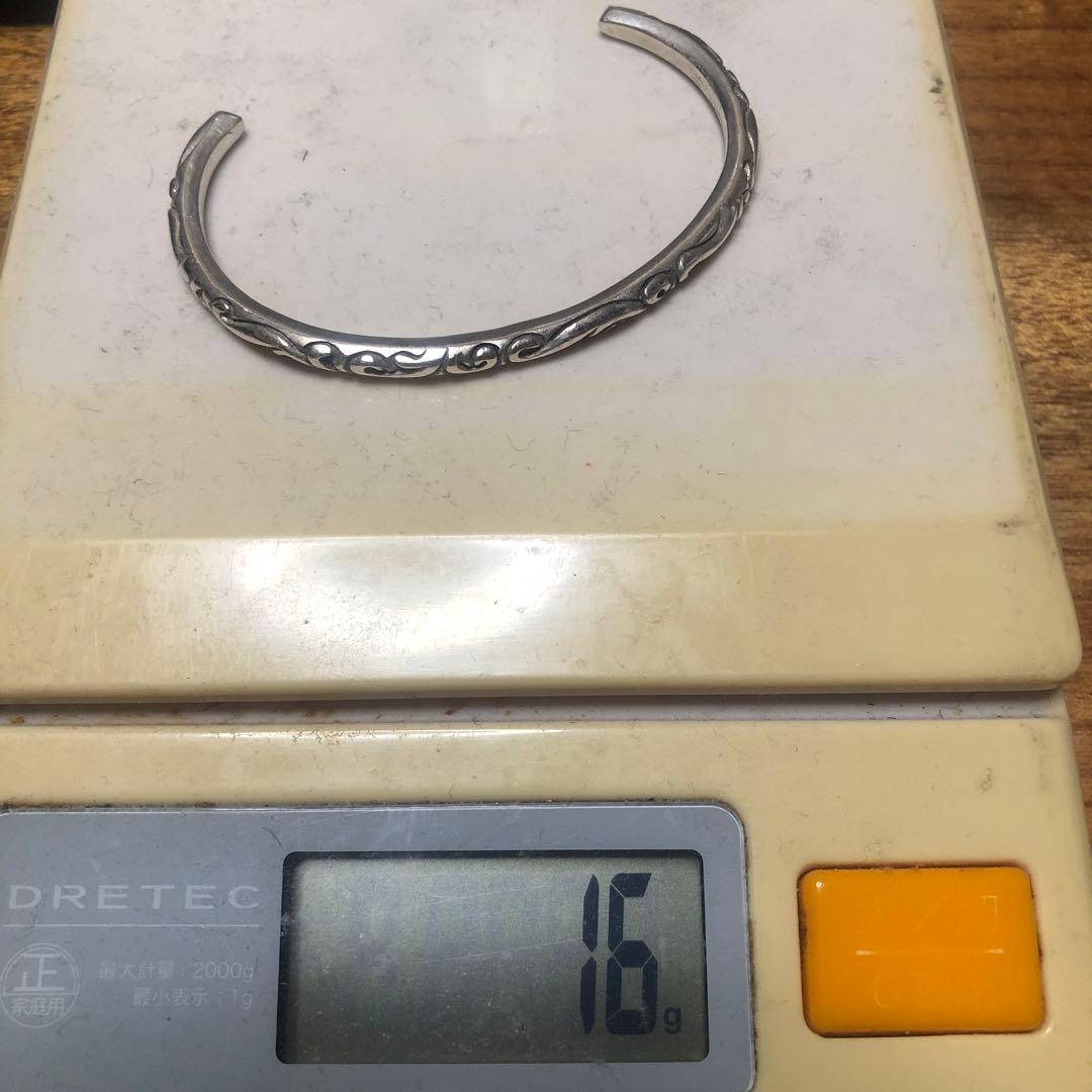 シルバーバングル 装飾模様 1998