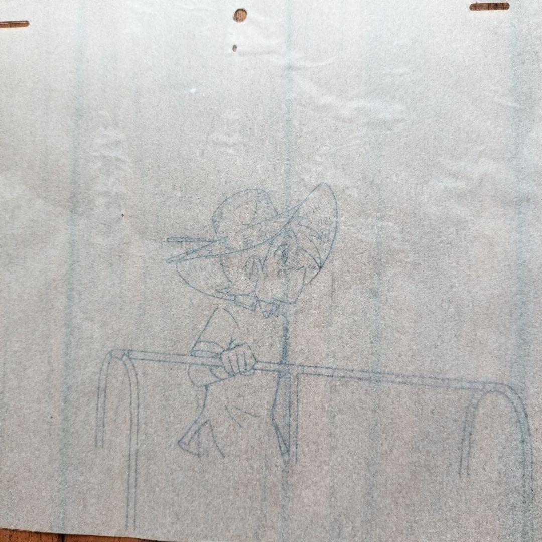 「貴重品」釣りキチ三平　セル画　　　※矢口高雄