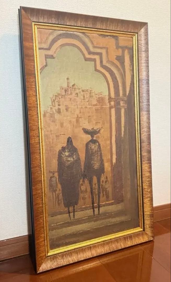 額縁込みメキシコ画家ミッドセンチュリー