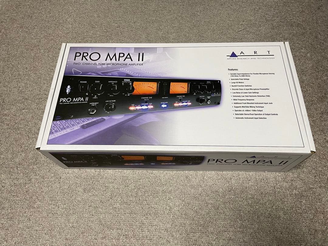 マイクプリアンプ　ART PRO MPA II