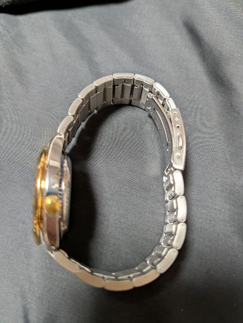 h*i様 SEIKO 自動巻き腕時計 ゴールド/シルバー