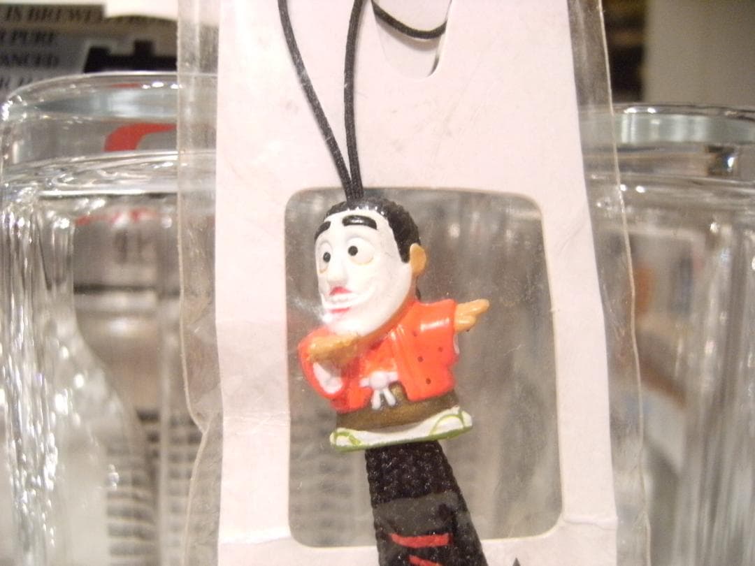 日本アジア航空 スマートフォン 携帯電話 志村けん バカ殿様 ストラップ