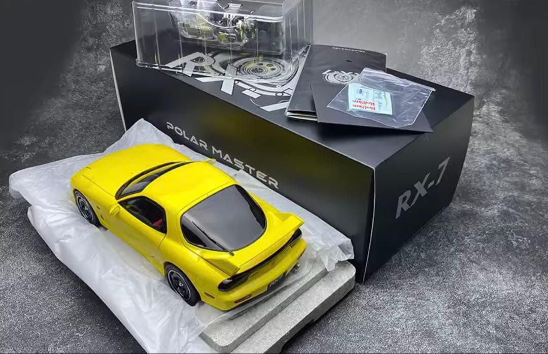 POLAR MASTER RX-7 1:18 ダイキャスト￼ミニカー
