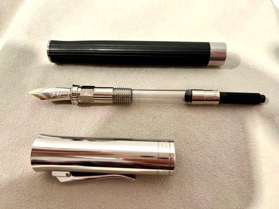 廃番 ファーバーカステル　伯爵コレクション　イントゥイション エボニー Mニブ