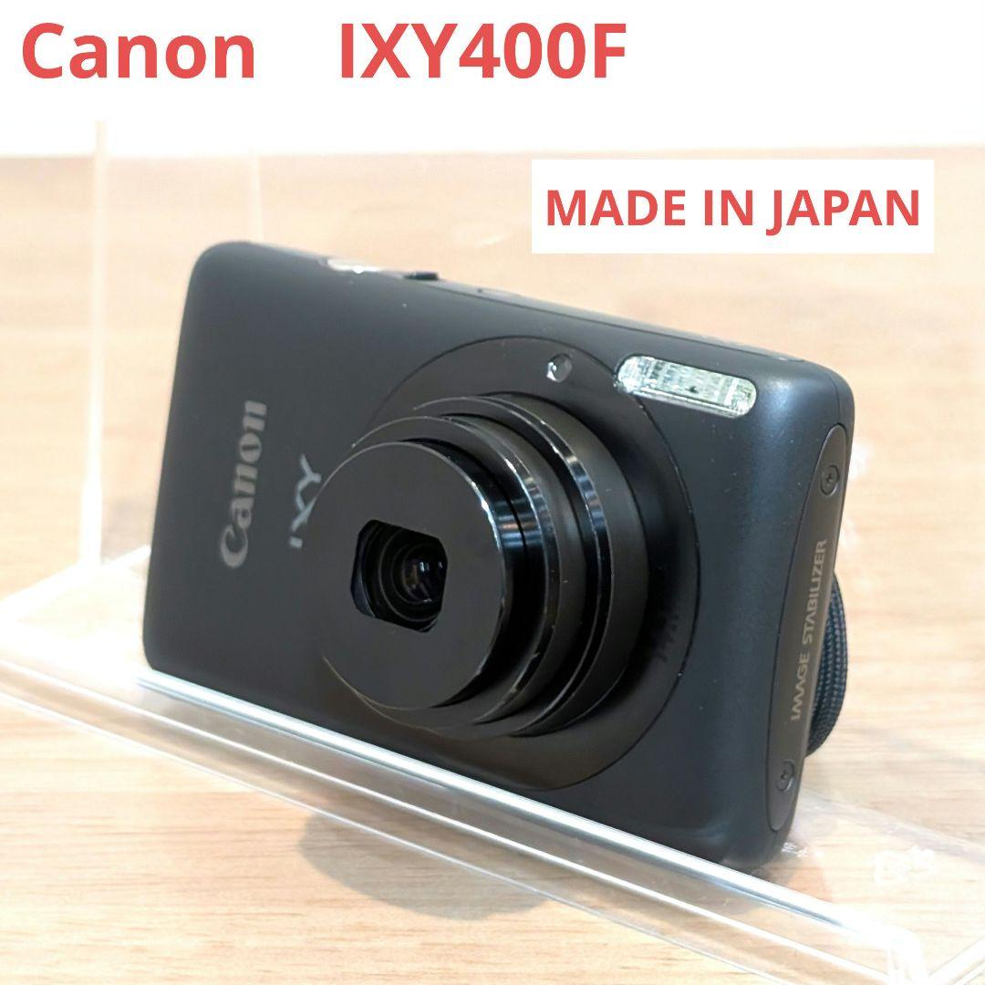 【美品✦希少】Canon IXY 400F 小型デジタルカメラ 純正ケース付