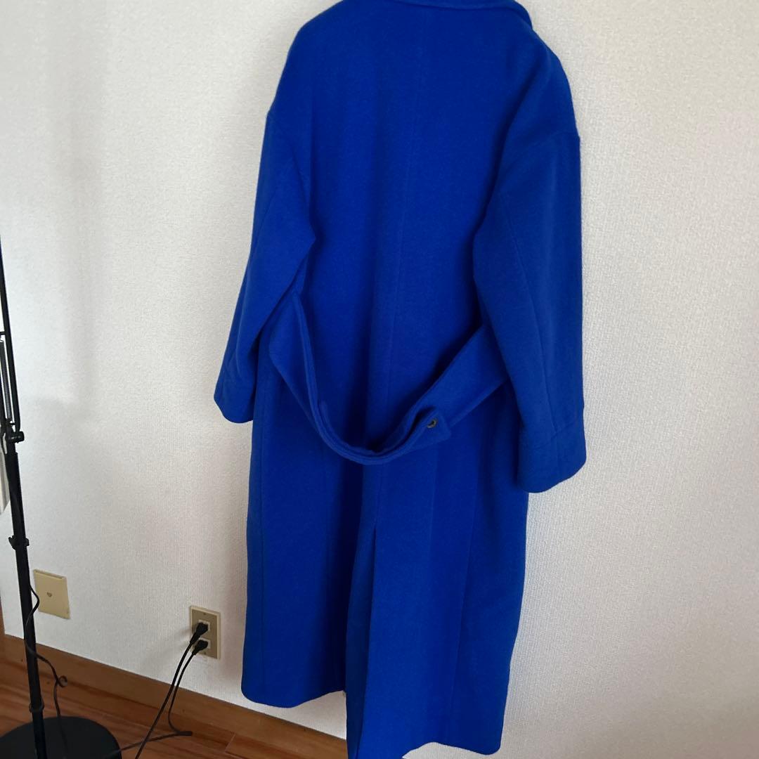 ダブスタ　チェスターコート　ブルー