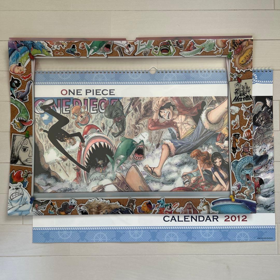 【更にお値下げ】中古美品ONE PIECE大判コミックカレンダー7点