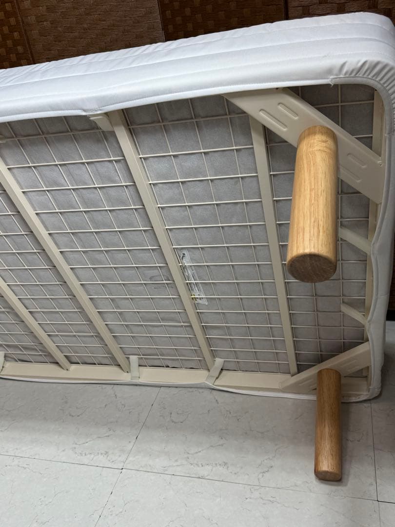 #15定価34,900円　無印良品脚付きマットレス(シングル) ※搬入・設置無料