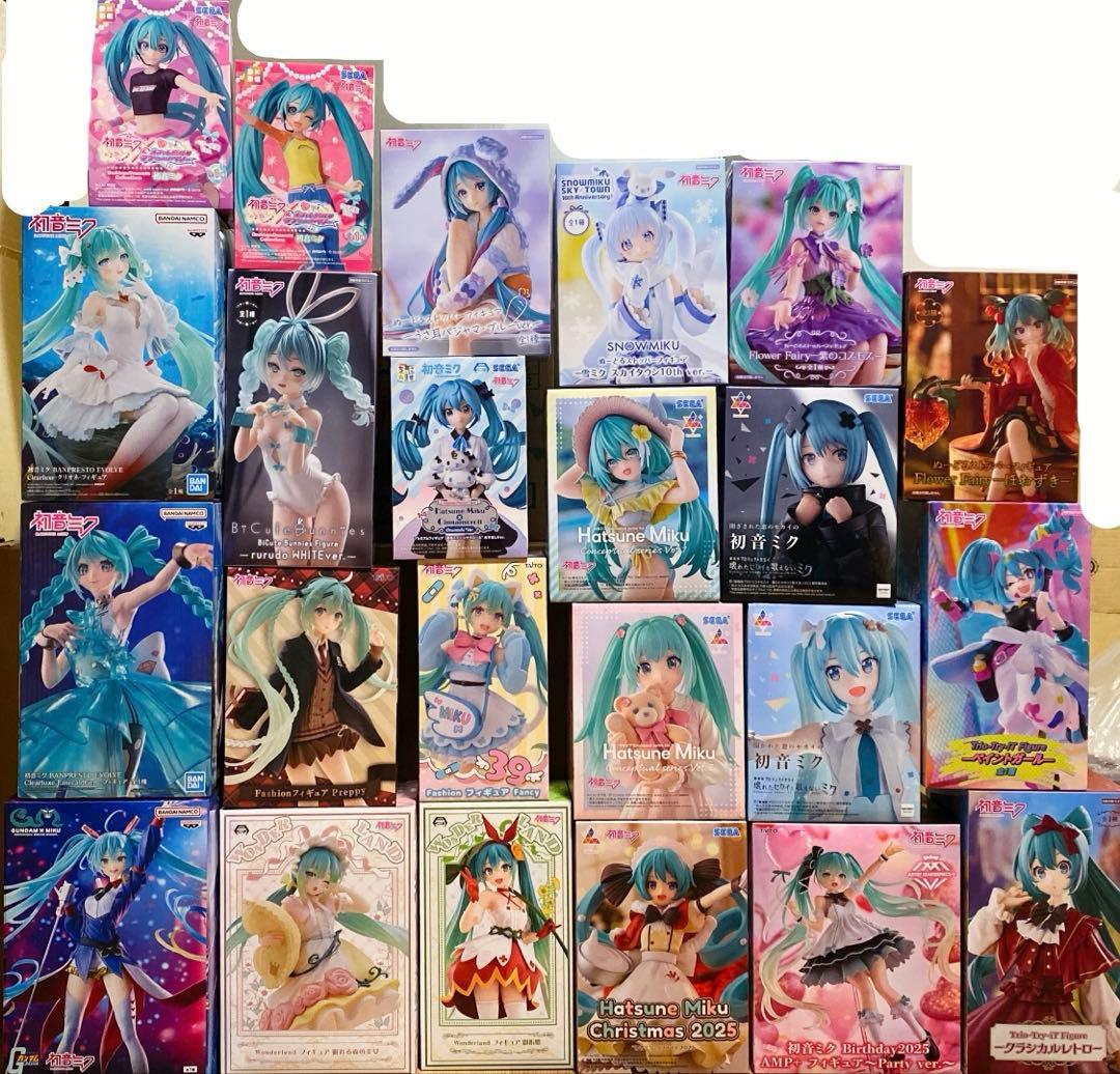 初音ミク　フィギュア　23体セット　まとめ売り