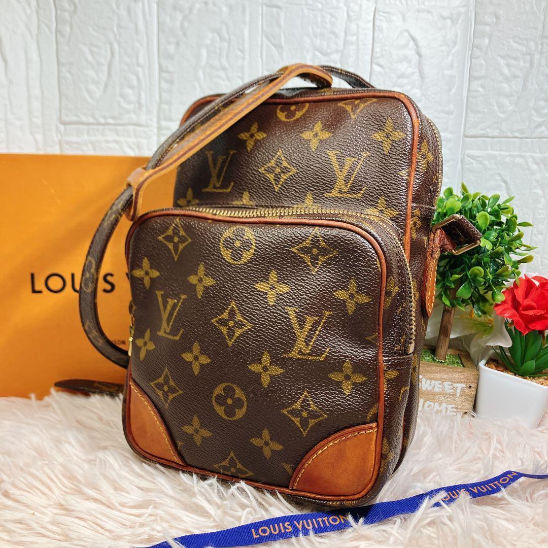 正規品 ルイヴィトン アマゾン ショルダー モノグラム レディース 内側綺麗