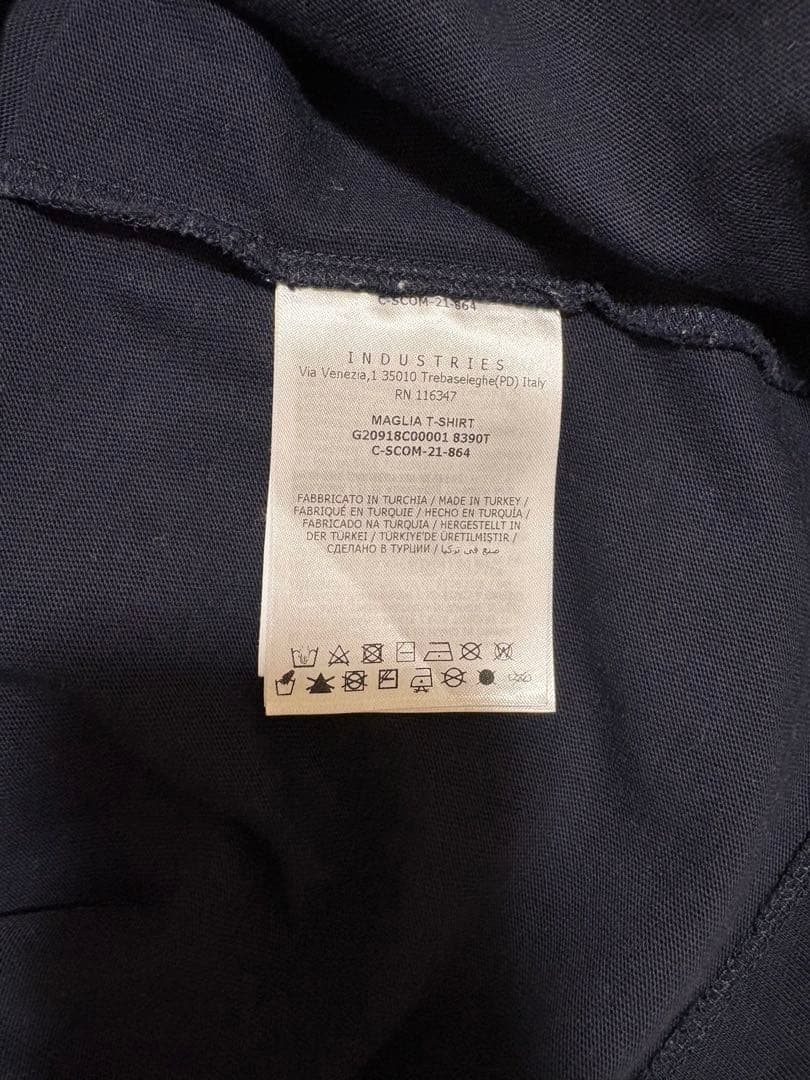 〈限定値下げ〉MONCLER ネイビー Tシャツ M