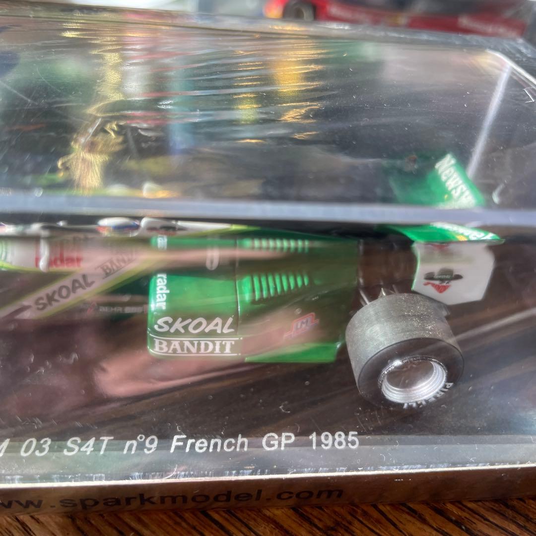 絶版　1/43 スパーク　RAM フランスGP M.ウィンケルホック　1985
