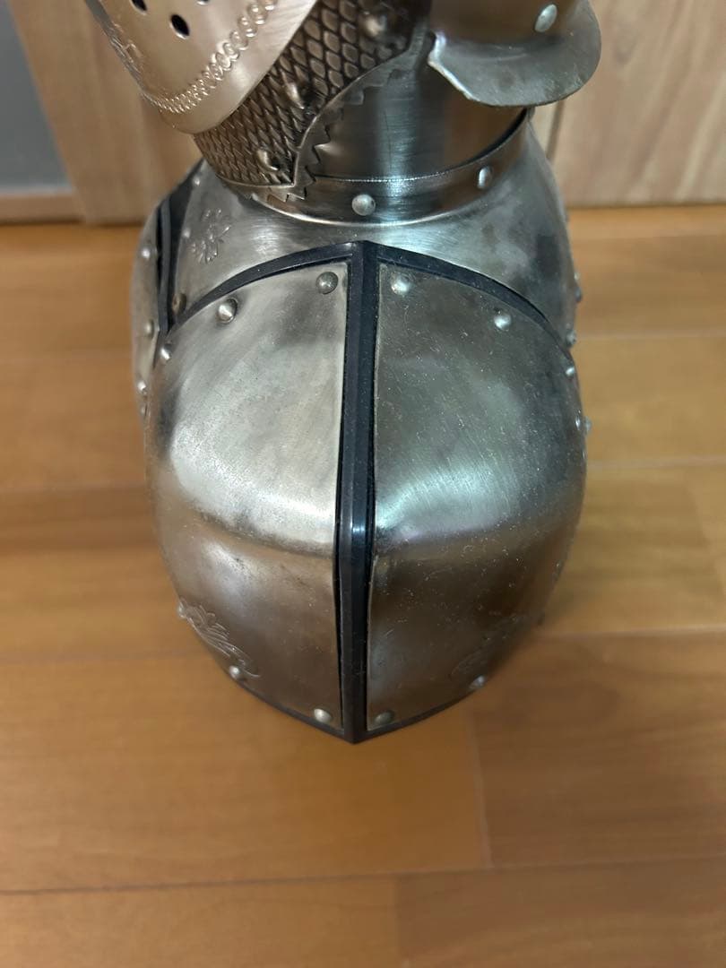 騎士の鎧 金属製 ニッカウイスキー 置物