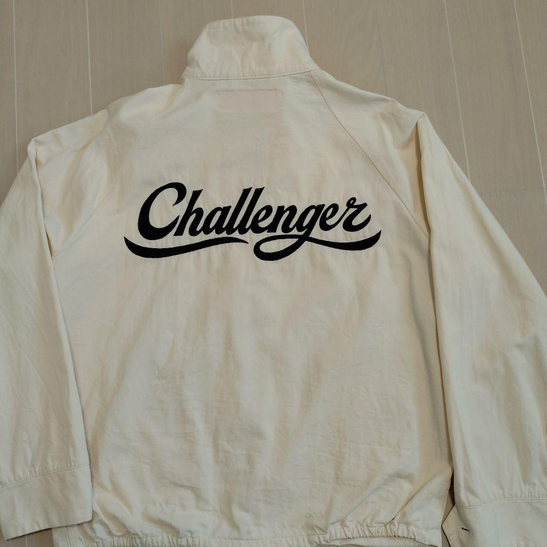 チャレンジャー　scpirt logo swing top アイボリーSsize