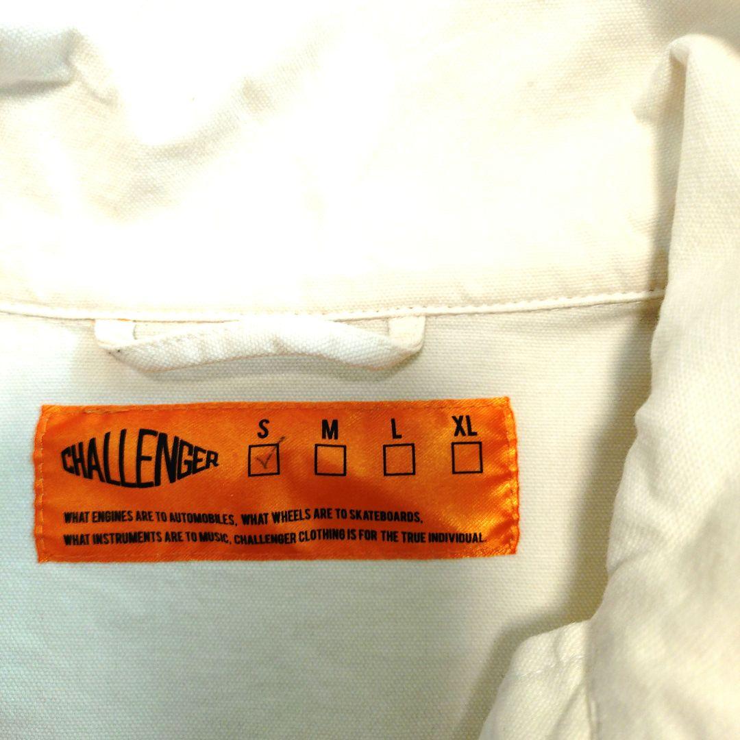 チャレンジャー　scpirt logo swing top アイボリーSsize