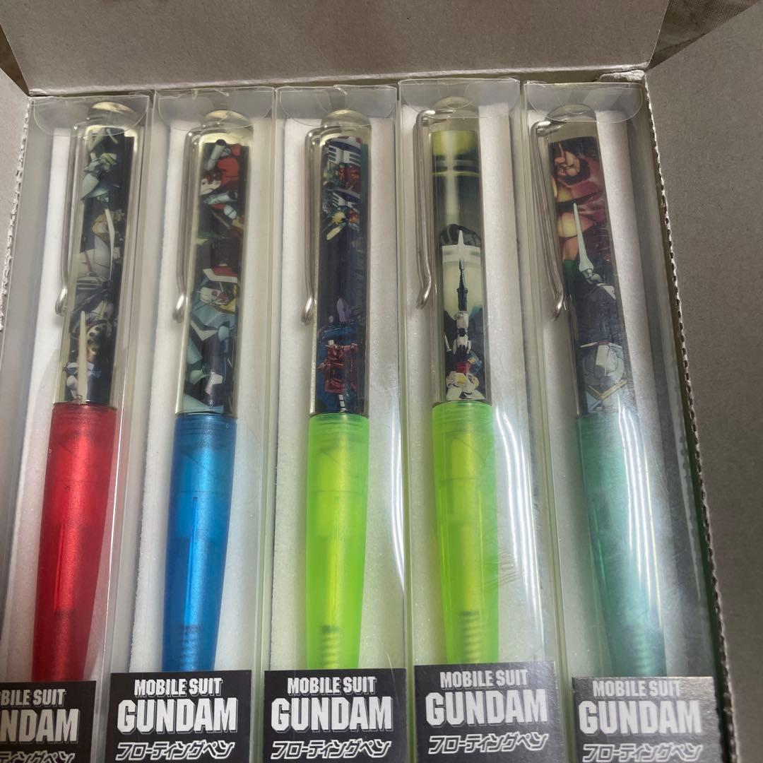 平成レトロ　モビルスーツガンダム　フローティングペン　20種20本セット