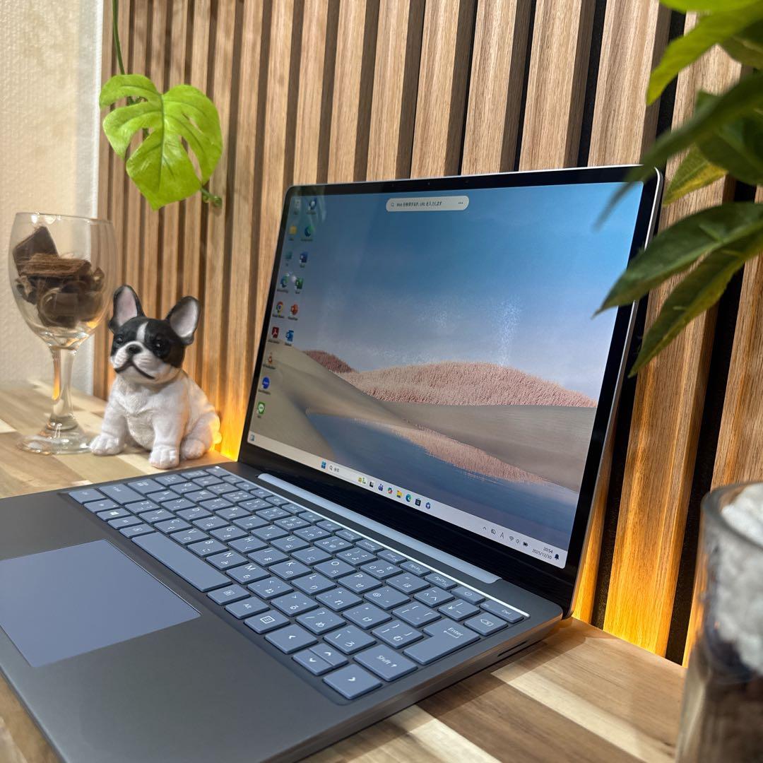 大人気‼️Surface Laptop Go☘アイスブルー☘第10世代☘ノートPC