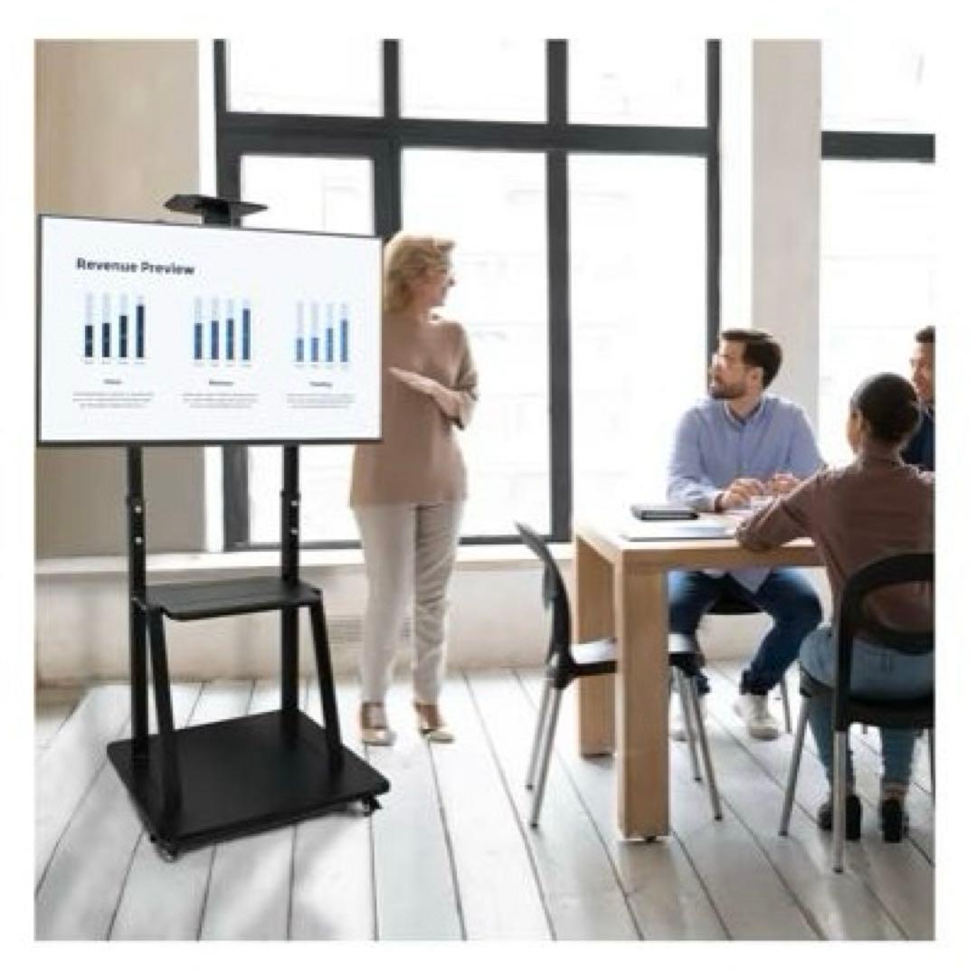 ❤️大特価❤️テレビスタンド ハイタイプ 32~75インチ対応 キャスター付き