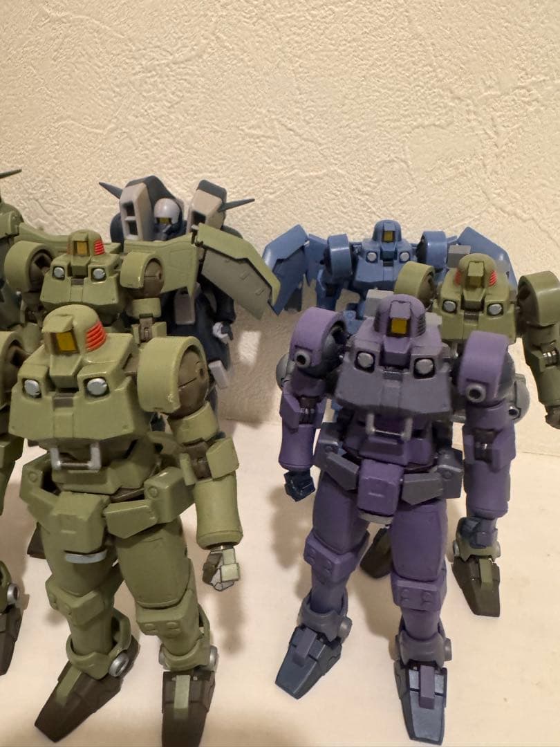 【ロボット魂】新機動戦記ガンダムＷ　リーオー、エアリーズ、武器セット含　10体