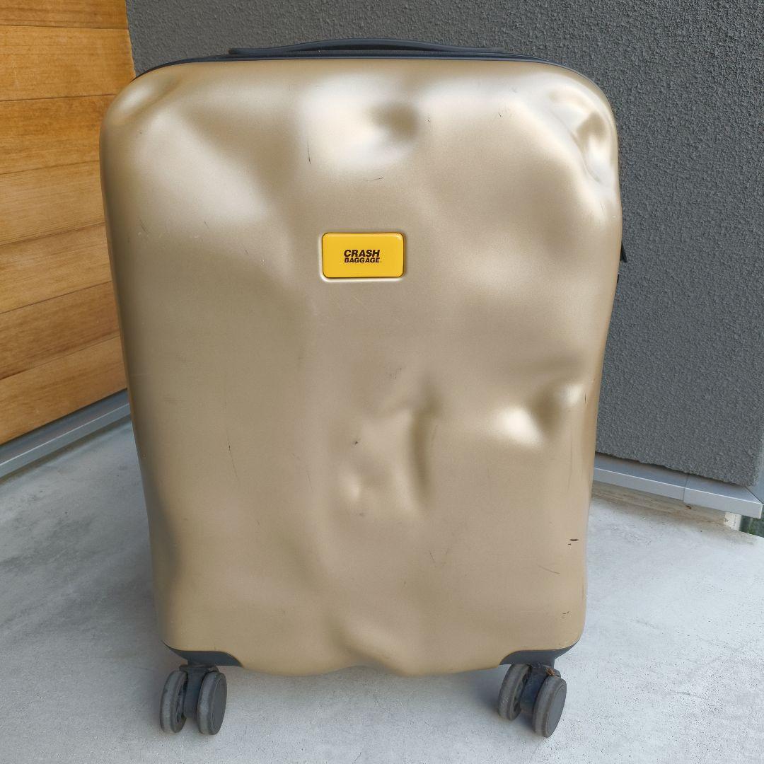 CRASH Baggage ゴールドキャリーケース Sサイズ(40L)