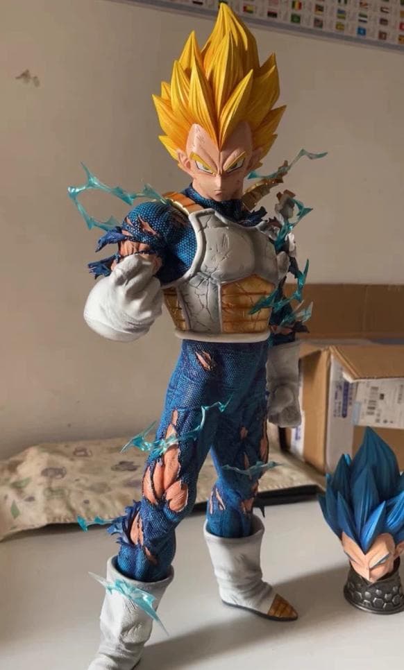 ドラゴンボール　LX ベジータ 樹脂フィギュア ガレキ スタチュー 1/4