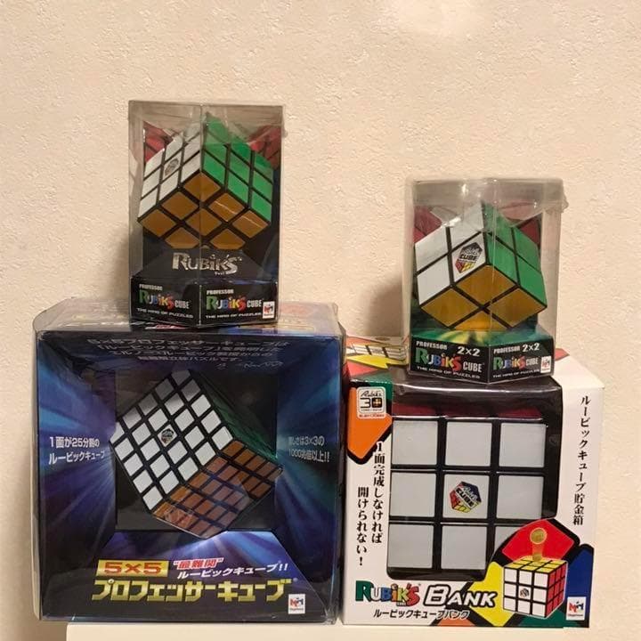 ルービックキューブ 4種類 まとめ売り クリスマスプレゼント 昭和レトロ