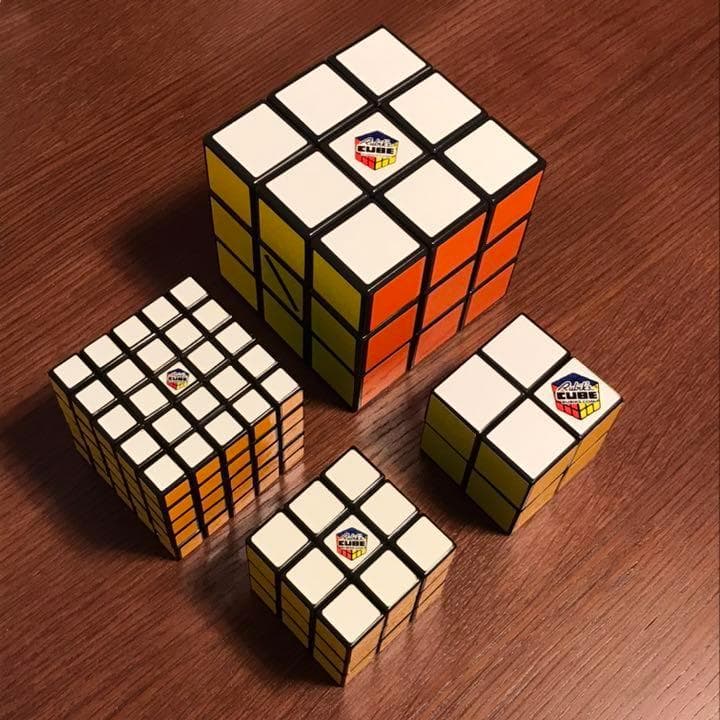 ルービックキューブ 4種類 まとめ売り クリスマスプレゼント 昭和レトロ