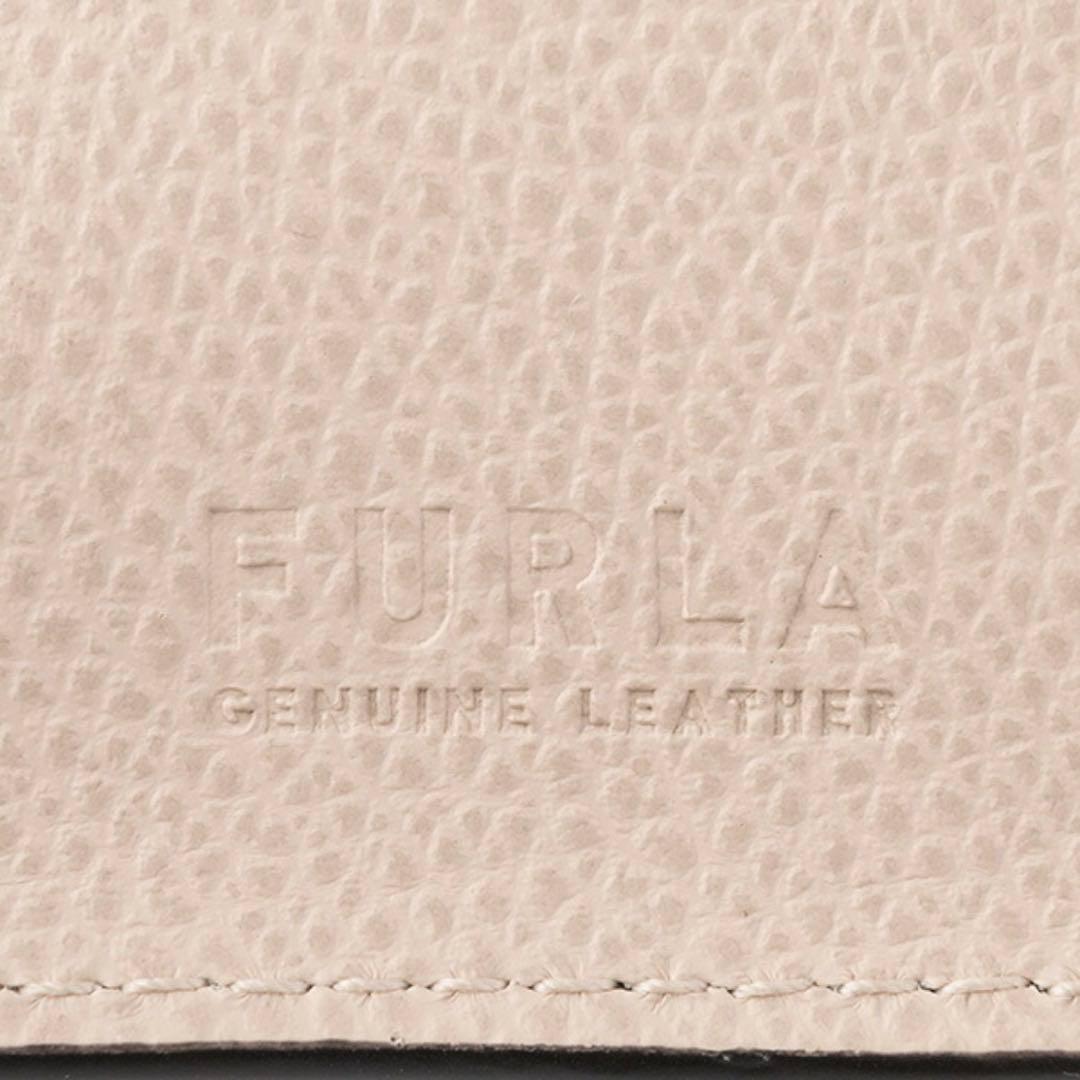 【新品未使用】FURLA 3つ折り財布 バレリーナ ピンクベージュWP00318