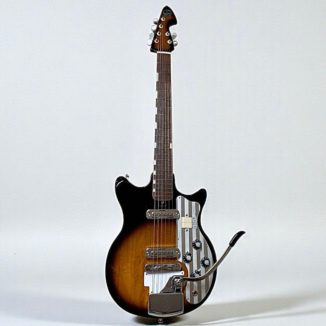 レア！箱付き！Teisco MJ-2L 60s国産ビザール フレット交換済