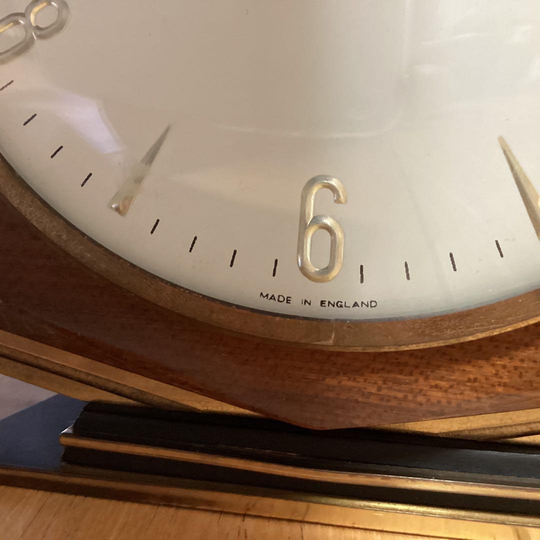 イギリス　MEC 置き時計　ヴィンテージ　アンティーク